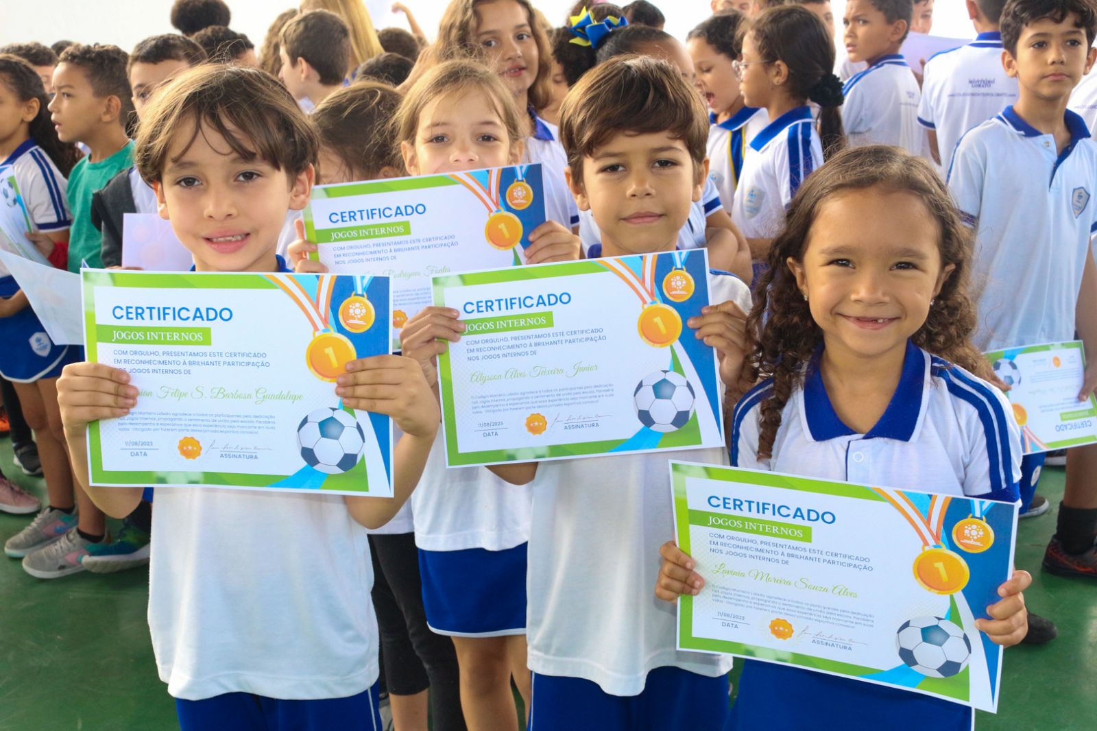 Cartificados Jogos internos 2023